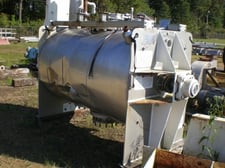 American Processor #CO45/5608, 1275 liter Stainless Steel plow mixer, 2000