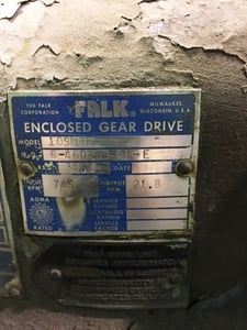 Simpson #10SM3F, gearbox, 745 RPM in, 34.2 out, s/n 6-460200