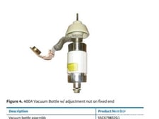 GE Fixed End Adjustment Vacuum Interrupter Bottle Assembly For Cr193 Limitamp 400 Amps