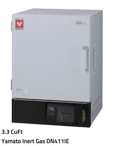 18" width x 17" H x 17" D Yamato #DN411IE, inert gas oven, 360°C 680 °F), 220 V., 13.5 amps, simple