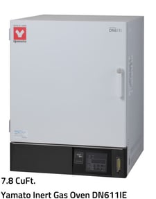 24" width x 23" H x 23" D Yamato #DN611IE, inert gas oven, 360 deg. C (680 deg. F), 220V, 18 Amps, new