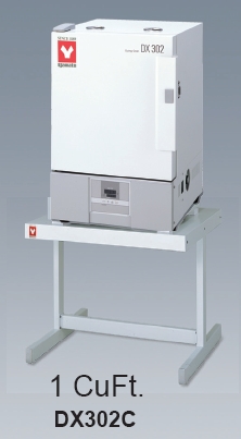 11" width x 11" H x 12" D Yamato #Dx302C-Dx312C, gravity/convection oven, 300°C 572 °F), 115 V., 9.5 amps /