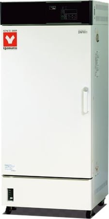 23" width x 39" H x 19" D Yamato #DNF811, industrial/lab forced air convection oven, 270°C 518 °F), 220 V.