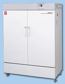 42" width x 39" H x 19" D Yamato #DKN912C, industrial / lab forced air convection oven, double doors for easy