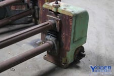 Yoder #M-2-1/2, gear box, 2-1/2" shaft, 44" roll space, 5/8" keyway width, #73533