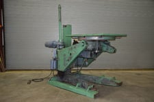 Image for 20000 lb. P & H #WP-10A, welding positioner, 56" x 56" table, variable speed rotation, power elevation, 20' pendant control