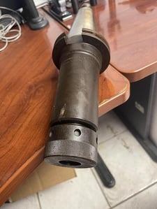 Valenite #9-M-0 V50CT-10SG-75, Cat 50 TG100 collet holder with collet, #104520