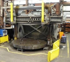 168" Shepard-Niles #A2-168, 234" swing, 168" 4-Jaw table, (2) Rams, PLC electrics, 75 HP