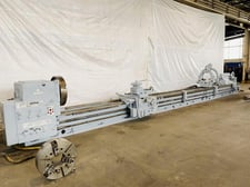 30" x 220" Tos #SU100, heavy duty engine lathe, 4-Jaw chuck, inch/metric, threading, tailstock