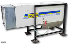 Reclaim powder systems, dust collector