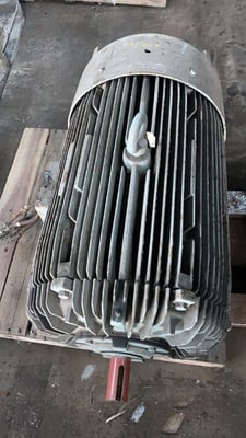 200/100 HP 1775/880 RPM Teco, Frame 449TZ, TEFC, long shaft, 1 winding, 460 V.(2 available)