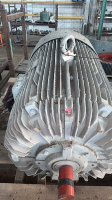 200/100 HP 1775/880 RPM Teco, Frame 449TS, TEFC, 1 winding, 460 Volts