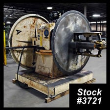 10000 lb. Michigan Rollform #DHCH-98B, non-mtrzd double uncoiler, 24" width, 72" outside dimensions, 16"-20"