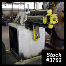 7500 lb. Rowe #7520-DSV, motorized single coil reel, 20" width, 60" outside dimensions, 16"-20" ID, tension