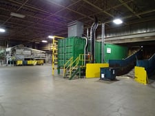 Metso #SEW-TMP/TWP31, twin wire wetlap machine w/modified headbox, 232 BDTPD, 2003