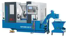 Knuth #Roturn-402C, CNC Inclined Bed Lathe