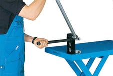 Knuth #RA-2, Tube Notching Machine