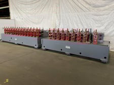 22/24 Stand, Tishken #24HW, rollformer, 14" roll space, 3.5" arbor, 1997