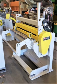 42" x .25" Mecon #400F421HD-42, servo feed, under power, 2000, reconditioned