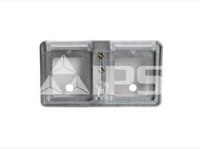 Ch Metal Padlockable Push Button Cover With Blocked Close Button For Mds / Mdn