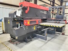 33 ton, Amada #Vipros-357-Queen, CNC turret punch, Fanuc 18P, 2001