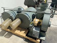 Aget #11C51-D2-Dustkop, dust collector, 6" inlet, 1.5 HP, #5974