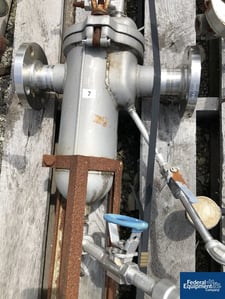 4" FSI #FSPN35, basket filter, 304 stainless steel, approx. 4" diameter x 12" deep basket (6 available)