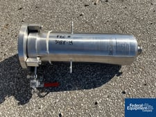 8" x 20" Millipore cartridge filter, 316 stainless steel, approx. deep, rated 150 psi at 300 f, 1998