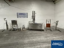 Glatt #GPCG3.1, fluid bed processor, stainless steel, 6.6 bar shock rating, 20 kW electrically heated, 480 V