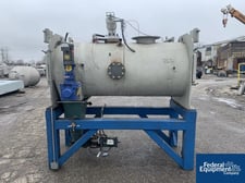 Merrick gravametric belt feeder #496-30SP, 36" diameter x 81" housing, on stand