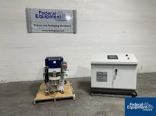 Draiswerke #DCP-MagaVantis 15, Pearl Mill, 1 liter jacketed grinding chamber, rated 3 bar at 70 c internal