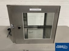 Clean Air Products PassThrough Cabinet, Stainless Steel, 18" x 18" x 18" internal chamber dimensions