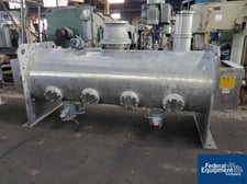 Processall #1200HL, Plow Mixer, 304 Stainless Steel, 42 cu.ft., 1200 Liter, 29.4 cu. Ft. working capacity