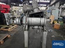 Littleford #FKM-130, plow mixer, Stainless Steel, 4.6 cu.ft., 2.8 cu.ft. working capacity, 10 HP, 230/460 V.