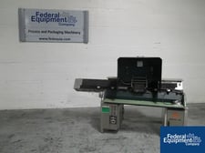 Dabrico #DI-100, Vial Inspection Line, Stainless Steel base, with magnifier, controls on unit