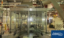 Pack' R Jug Line, rotary indexing filler and capper, Stainless Steel working surfaces, w/ reject system, 6