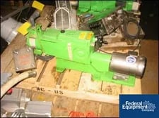 Pulsafeeder #7120-S-F, Hydraulically Actuated Diaphragm Pump, 66 GPH @ 150 psi, 1/2 hp, 208-230/460 volt