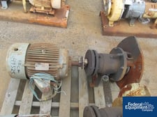 Wanner Engineering, Stan-Cor pump spindle, with impeller, no housing, for 12" size pumps, Kynar contact