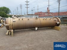 1500 gallon Fourinox, Inc., Reactor, 316 Stainless Steel, 48" x 232", 100/100# psi at 700 f, 2012