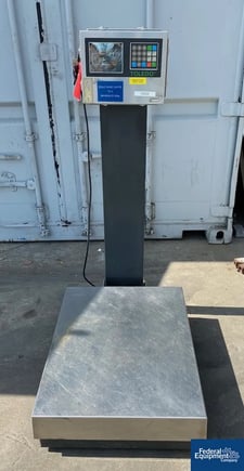 660 lb. Mettler #2185, floor scale