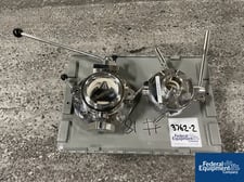 GEA Buck #BAS-HC-PN6-50-1-6-0728-01 Buck H, Split Containment Valve, Half DN50/PN6 Body 1.4404 Flap/ Flange