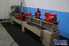 19" x 102" LeBlond #Regal, engine lathe, 13" swing over cross slide, 4-jaw 15" chuck, 10 HP, #74350
