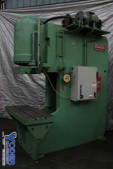 250 Ton, Pacific Pressformer #250PF, press, serial #3676, #74281