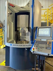 GF Mikron #HSM-300-MoldMaster, vertical machining center, 35 automatic tool changer, 14.9" X, 15.3" Y, 10" Z