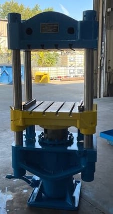 170 Ton, Elmes, 24" x26.5", up-act, stripper bars, 12" bore w/11.5" stroke, 27" daylight, #2700/01 (2