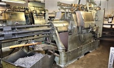 Acme-Gridley #RA-6, 1-1/4" cap., 6 spindle automatic screw machine, stock reel & stand, 1976