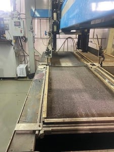 Jet Edge #48XY, waterjet cutting system, 96" X, 48" Y, 12" Z, 30 HP, 55000 psi, 72" x120" gantry, Fanuc