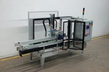 Wexxar #WF30, automatic, in line case erector, bottom tape sealer, rated from 5-30 cases per minute