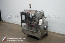Bradman Lake #H2S-60, automatic, (2) head Stainless Steel tray former, rated to 60 cycles per minute each head
