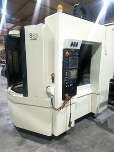 Makino #S33, CNC vertical machining center, 20 automatic tool changer, 25.6" X, 19.7" Y, 17.7" Z, 13000 RPM
